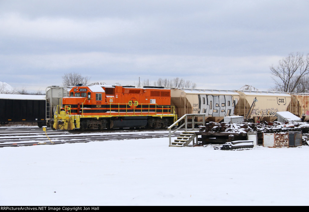 Dead and drained, HESR 2025 awaits shipment off the Michigan Shore